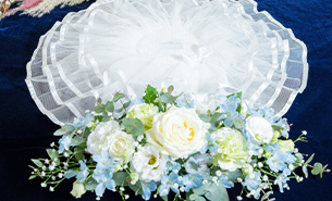 お花：ブルー系