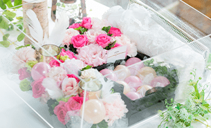 お花：ピンク系